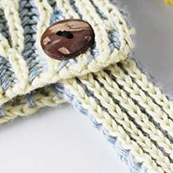 BABY SWEATER KNIT ROMPER - Picture 2 of 4